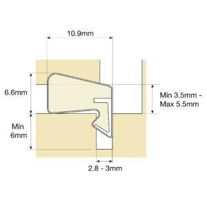 Aquamac 109 Dimensions